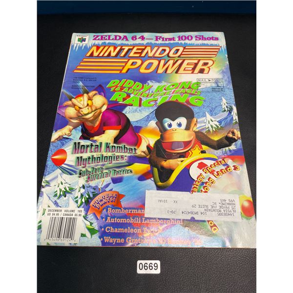 Lot of 1 Vintage/Collectible Nintendo Power Magazine - Volume 103
