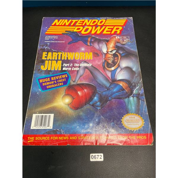 Lot of 1 Vintage/Collectible Nintendo Power Magazine
