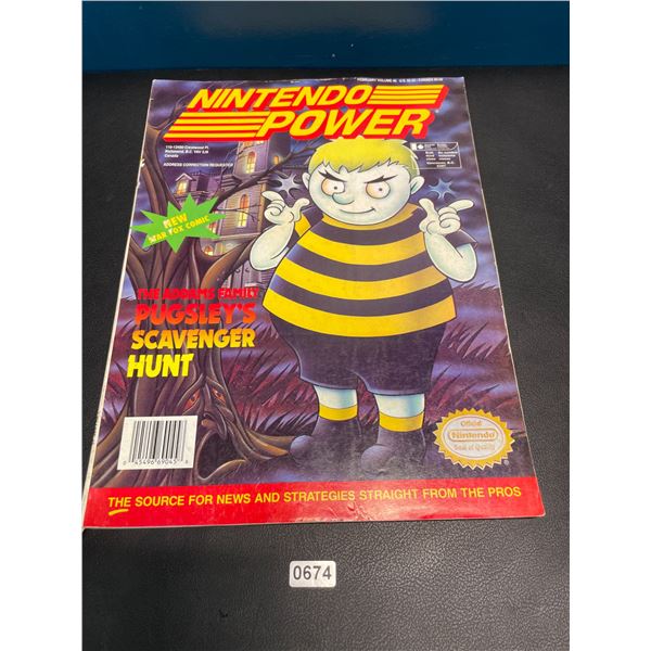 Lot of 1 Vintage/Collectible Nintendo Power Magazine