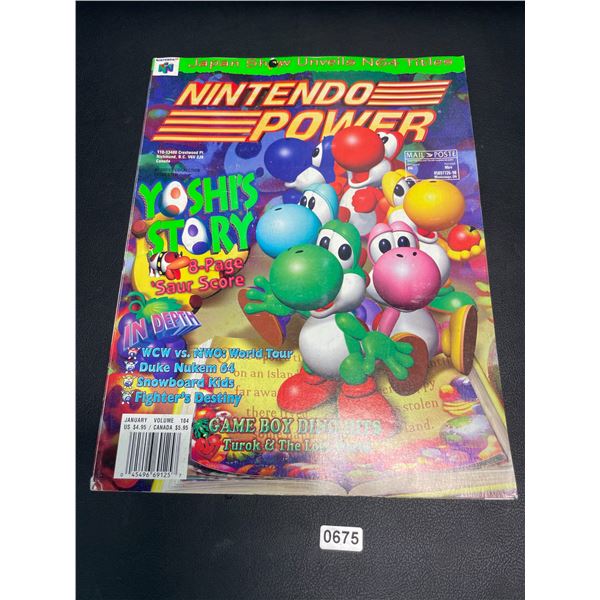 Lot of 1 Vintage/Collectible Nintendo Power Magazine - Volume 104