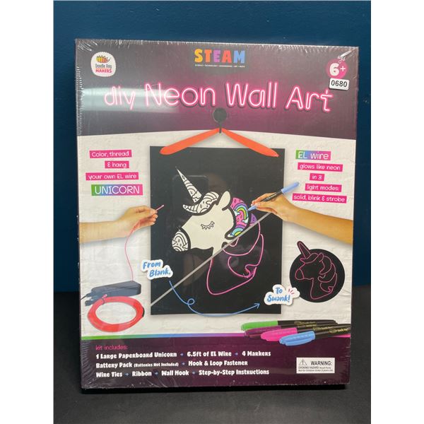 Lot of 1 DIY Neon Wall Art Kit