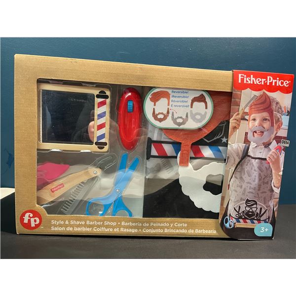Lot of 1 Fisher Price - Style & Shave Barber Shop Toy Set
