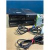 Image 2 : Lot of 2 Xbox 360 Consoles w/ 7 Games, 2 Controllers,  and Cords - Used/As Is