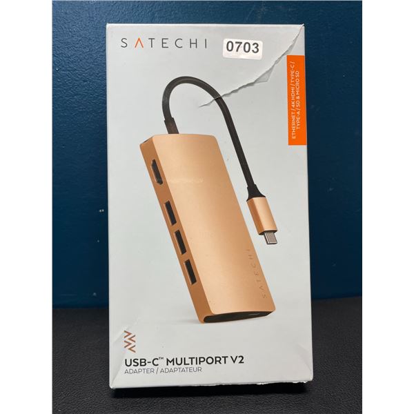 Lot of 1 Satechi USB-C Multiport V2 Adapter