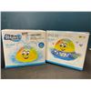 Image 1 : Lot of 2 Water Spray Ball Baby Bath Toys - Colorful Light-Up Bath Toys