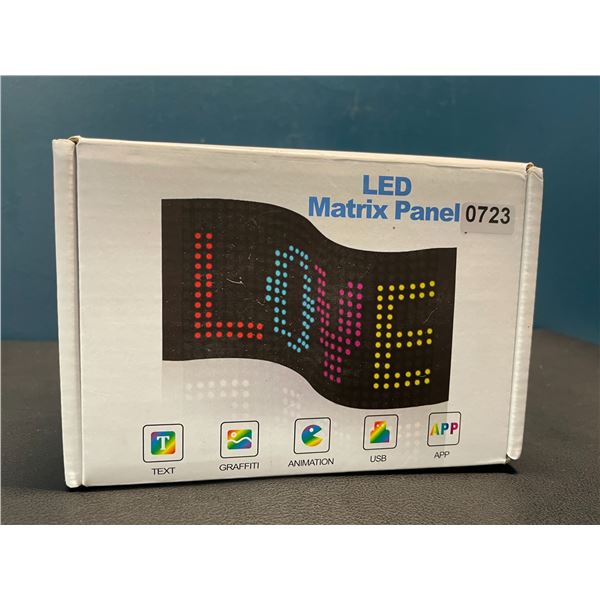 Lot of 1 LED Matrix Panel - Create Custom LED Word Signs!