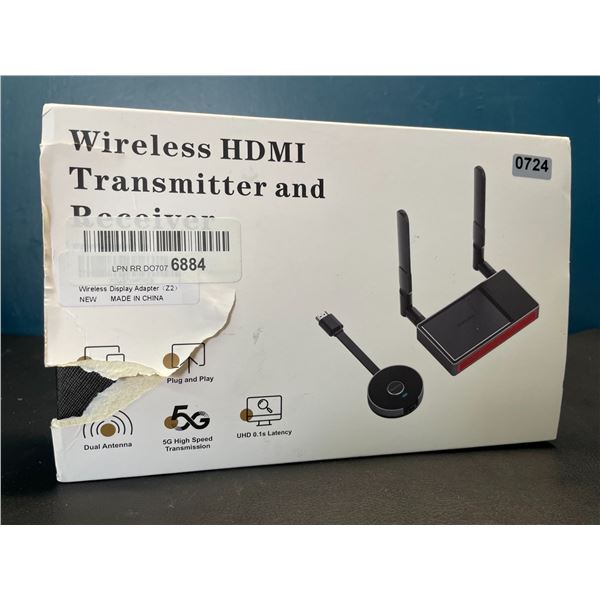 Lot of 1 Wireless HDMI Transmitter/Receiver