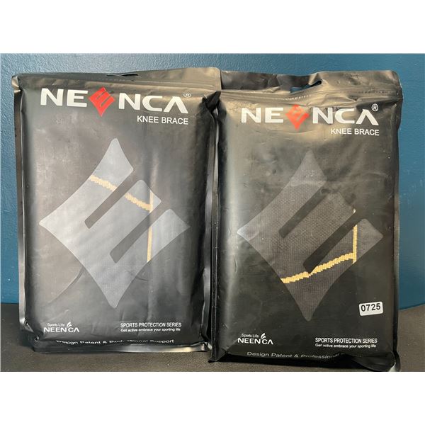 Lot of 2 Neenca Knee Braces for Adults - XXL Size - 2 PCS per pack/4 Total