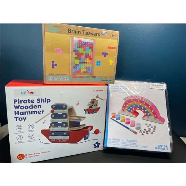 Lot of 3 Assorted Kids Toys