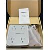 Image 3 : Lot of 1 Tessan Surge Protector/Multi-Outlet Power Tower w/ 3 USB Ports
