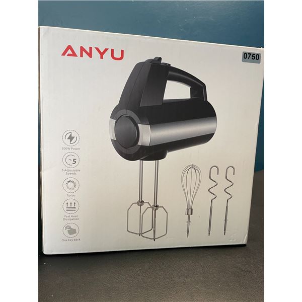 Lot of 1 Anyu Handheld Kitchen Mixer