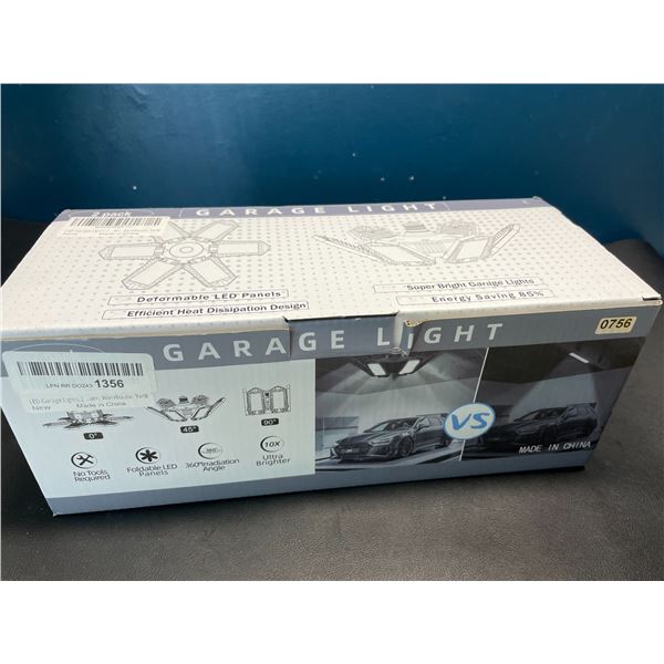 Lot of 1 2pack of LED Deformable Garage Lights