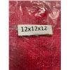 Image 2 : Lot of 1 Red Tarp - 12 x 12 x 12'