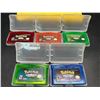 Image 2 : Lot of 5 Pokemon GameBoy Advance Games - Reproduction Ruby, Emerald, FireRed, LeafGreen & Sapphire
