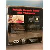 Image 2 : Lot of 1 Portable Ceramic Heater With Thermostat  (Model H-7003) 750/1500 Watts