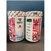 Image 1 : Lot of 2 Tubs of Perfect Sports Creatine Powder - Unflavoured - 400G each