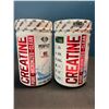 Image 1 : Lot of 2 Tubs of Perfect Sports Creatine Powder - Unflavoured - 400G each