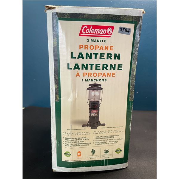 Lot of 1 Coleman 2 Matnle Propan Lantern - Used