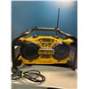 Image 1 : Lot of 1 Dewalt Work Radio - Used - Powers On/Works
