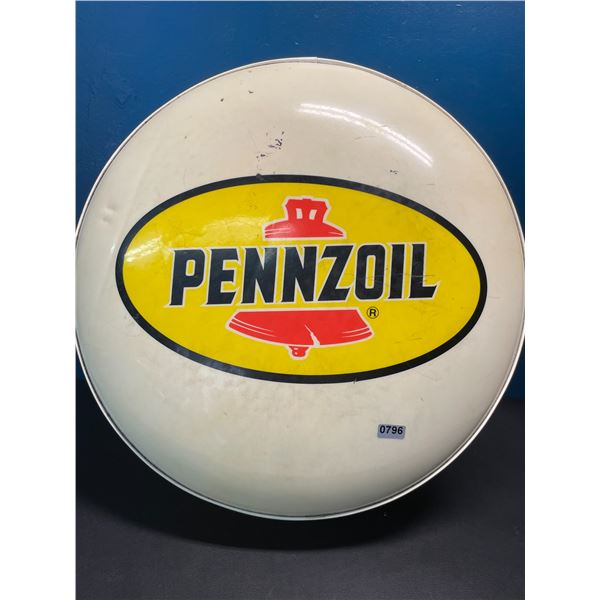 Lot of 1 Penzoil Stool Seat - Used