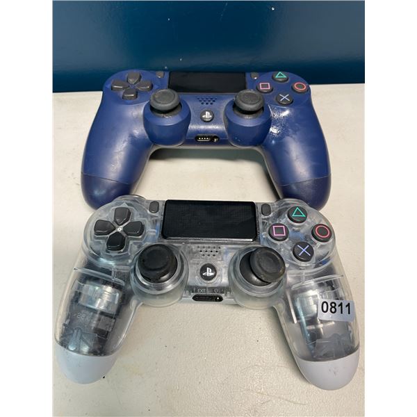 Lot of 2 Playstation 4 Controllers - Used