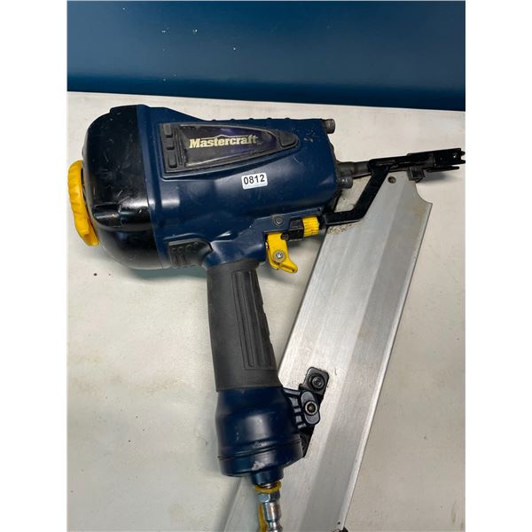 Lot of 1 Mastercraft Nail Gun Used