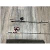 Image 1 : Lot of 2 Fishing Rods - Used