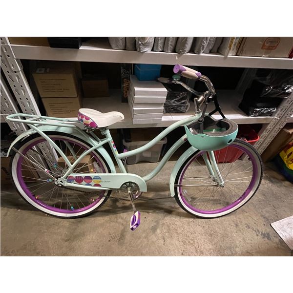 Lot of 1 Classic Cruiser Women's Cruiser Bike - Mint Green - Used - Great Shape
