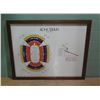 Image 1 : Large Aloha Stadium Seating Legend, Framed 60" x 48"