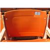 Image 1 : Aloha Stadium Seat Back, Orange, Seat 8