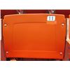 Image 1 : Aloha Stadium Seat Back, Orange, Seat 11