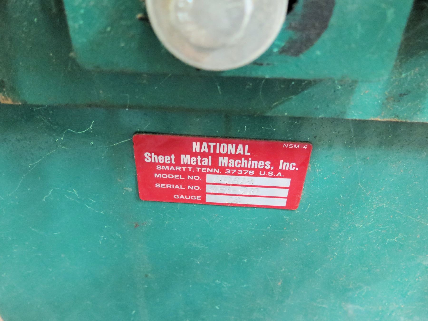 National Sheet Metal Machines U4812 Box And Pan Brake Oahu Auctions National sheet metal machines u4812 box and pan brake oahu auctions