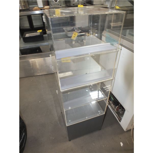 Plastic Display Case w/ Key