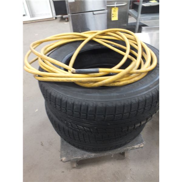 2 Tires & Air Hose