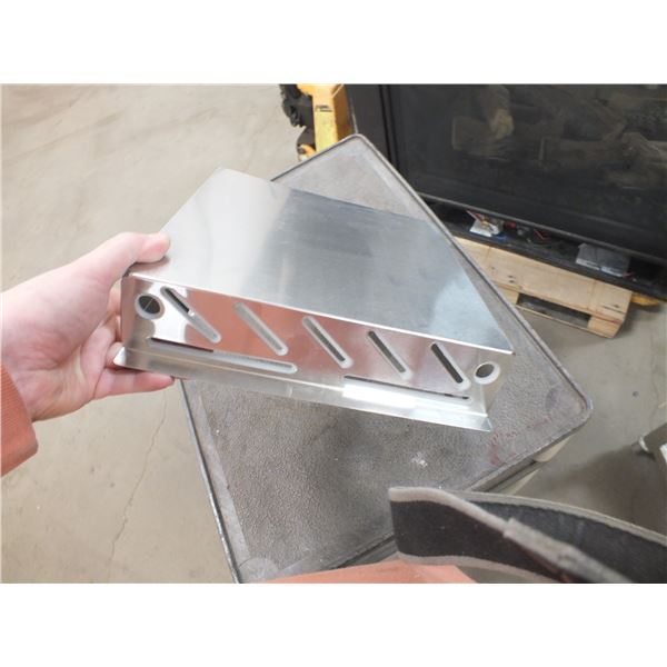 6 Stainless Steel Wall Mount Knife Holders...6 slot....