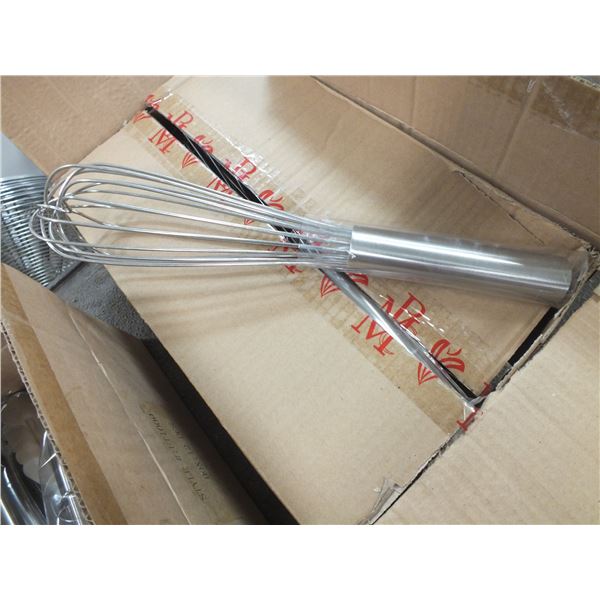 6...14" Stainless Steel Whisks