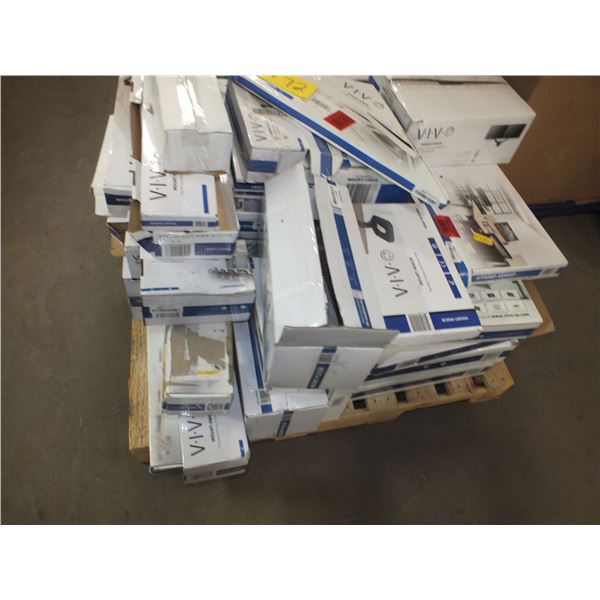 Pallet of Assorted Risser's & Monitor Mounts