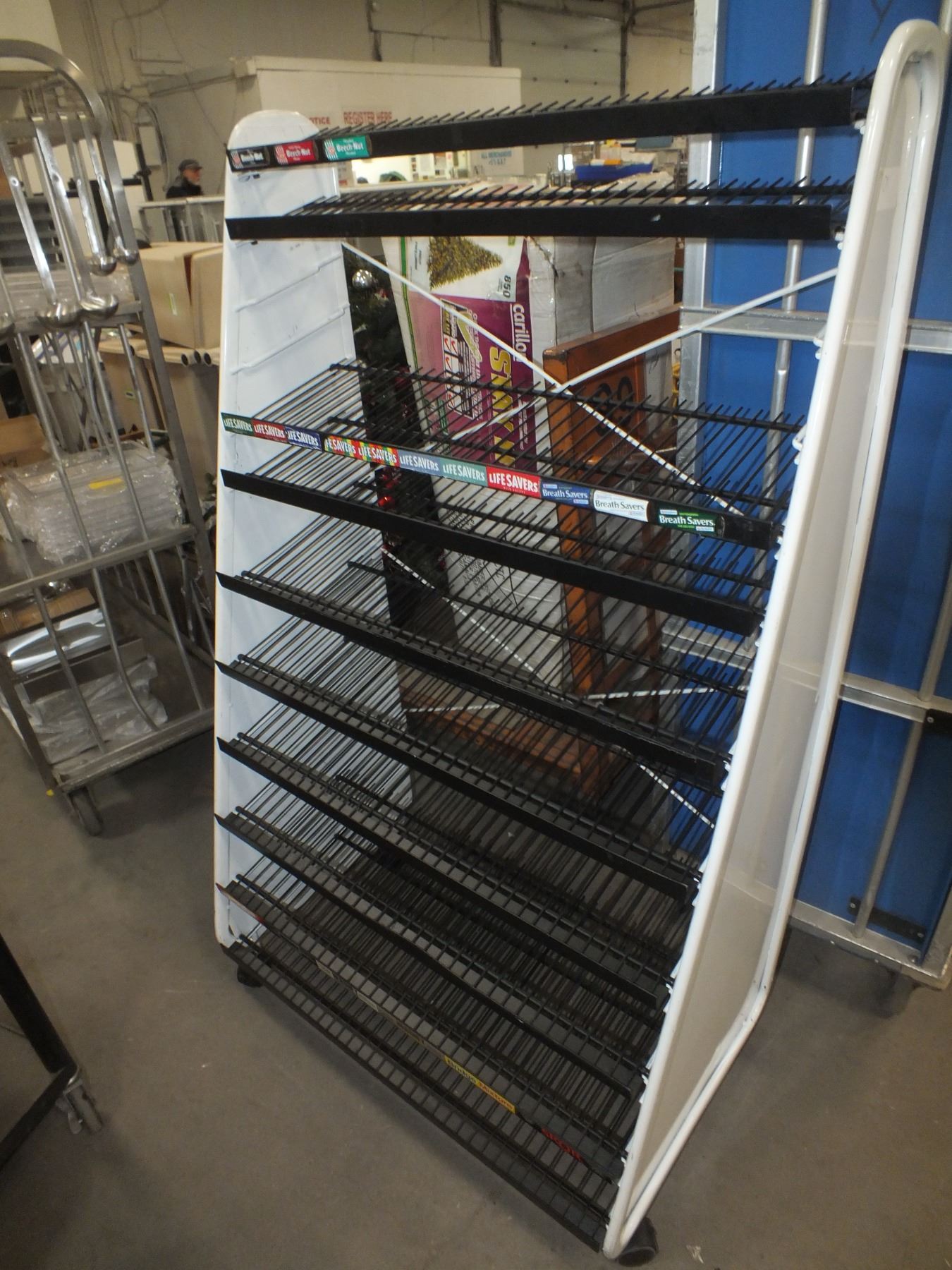 Candy Rack On wheels