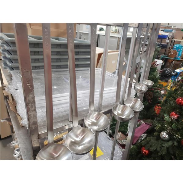 7pc Stainless Steel Ladle Lot