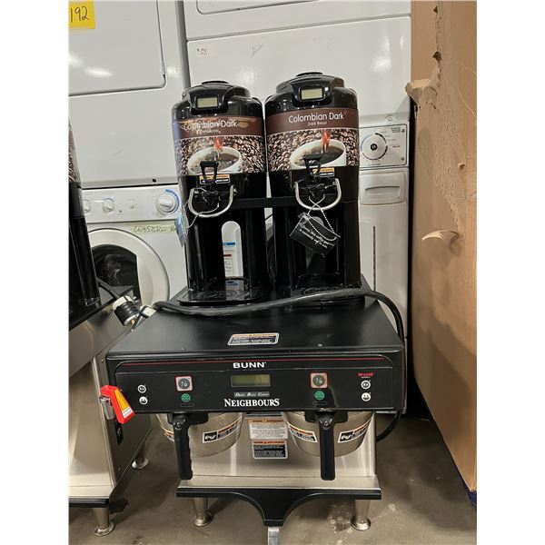 Bunn Coffee Machine w/ 2 Coffee Urns