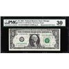 Image 1 : 1981 $1 Federal Reserve Note Mismatched Serial Number Error Fr.1911-G PMG Very Fine 30