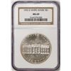 Image 1 : 1992-D $1 White House Commemorative Silver Dollar Coin NGC MS69