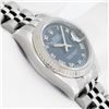 Image 5 : Rolex Ladies Stainless Steel Blue Roman Datejust Wristwatch