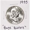 Image 1 : 1955 "Bugs Bunny" Franklin Half Dollar Coin