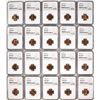 Image 3 : Lot of (20) 1939-S Lincoln Wheat Cent Coins NGC MS67RD