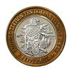 Image 1 : .999 Silver Peppermill Hotel Casino Reno $10 Casino Gaming Token Limited Edition