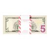 Image 2 : Pack of (100) Consecutive 2017A $5 Federal Reserve STAR Notes Atlanta