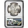 Image 2 : 1899-S $1 Morgan Silver Dollar Coin NGC MS61