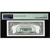 Image 2 : 1988A $5 Federal Reserve Note San Francisco Fr.1981-L PMG Superb Gem Unc 67EPQ