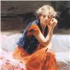 Image 2 : Pino (1939-2010) "Silent Contemplation" Limited Edition Giclee On Canvas